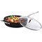 The Rock By Starfrit 11 in., 4.7-Quart Deep Saute Pan with Glass Lid & Stainless Steel Handles 060318-003-0000 - alternate 2